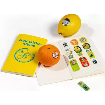 Obal pro sběratelský předmět Leuchtturm Album až na 900 ks samolepek z ovoce