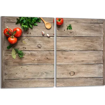 Kuchyňské prkénko Krájecí deska TMK ArtDeko sklo 2 ks