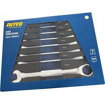 Klíč KLÍČE OČKOPLOCHÉ NITEO 8 KS 8-17