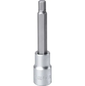 Gola hlavice FORTUM hlavice zástrčná 1/2" prodlouž. imbus, H 8, L 100mm