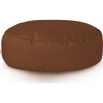 Taburet Hnědá nylonová podnožka / puf na venkovní použití