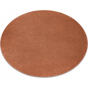 Koberec KOBEREC SOFTY hladký kulatý 150 cm TERAKOTA #AF824