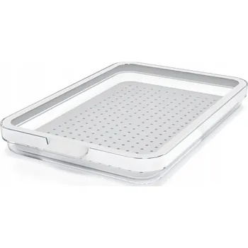 Dóza na potraviny Organizér, dóza do lednice na sýry, uzeniny, zeleninu 1,3 L CAUMA Rotho