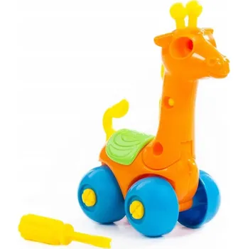 ostatní stavebnice ŽIRAFFA twisting Stavebnice 22 Dílů Polesie