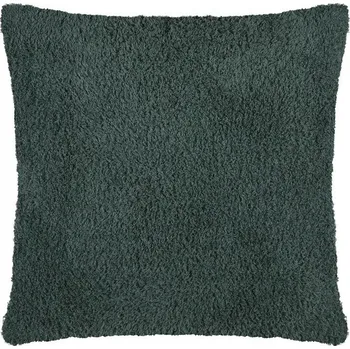 Povlak na dekorativní polštářek Dekorační povlak MONTREAL 40x40 cm jadeitová kožíšek medvídek teddy jeskyně