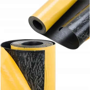Tlumící rohož z EPDM gumy, zvuková izolace v roli, 1 m x 1 m x 0,2 cm