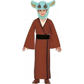 Karnevalový kostým KOSTÝM MALÝ ZELENÝ MISTR ALIEN UFO BOJOVNÍK 104