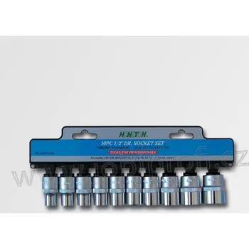 Gola sada Sada hlavic 1/2" 10 dílů H4010 HONITON (sada hlavic, sada nástrčných hlavic, nástrčné hlavice, gola sada, sada honiton)