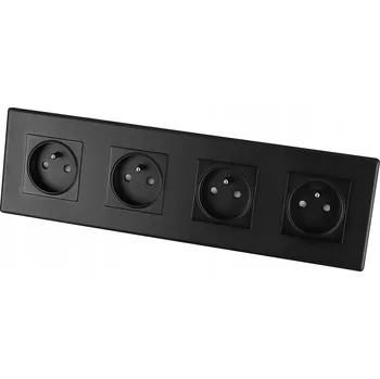 Elektrická zásuvka Elektrická Zásuvka MIUUN černá