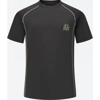 Pánské tričko QUECHUA Dětské turistické merino tričko MH 900 8 LET ŠEDÁ