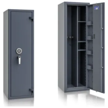 Trezor ISS Kombinovaný trezor Luzern WF MAX KOMBI 55649.54 EL, grafitově šedý