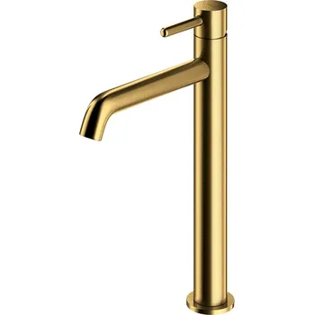 Vodovodní baterie OMNIRES - Y umyvadlová baterie vysoká zlatá kartáčovaná /GLB/ Y1212GLB