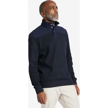 Pánský svetr DECATHLON Pánský jachtařský svetr Sailing 100 modrý 3XL MODRÁ