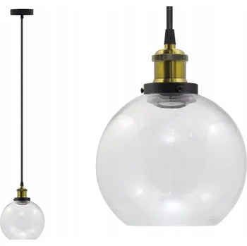 STROPNÍ SVÍTIDLO SKLENĚNÉ VASO OX LUSTR LED LOFT INDUSTRIÁLNÍ STYL