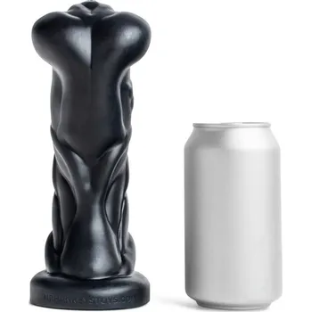 Dildo Mr. Hankey’s Toys Kalib S, prémiové silikonové dildo s Vac-U-Lock 21,2 x 4,6–7,1 cm