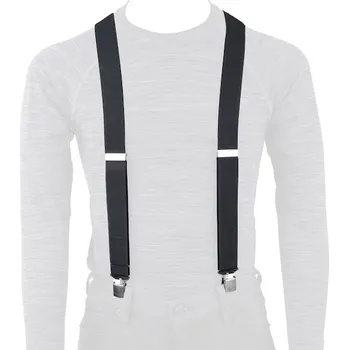 Kšandy kšandy SLIM, OXFORD (černé, šířka 35 mm, 4 přezky)