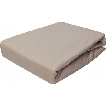 Prostěradlo PROSTĚRADLO JERSEY S GUMOU 80x160 CAPPUCCINO