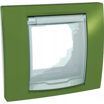 Rámeček zelený Schneider Electric