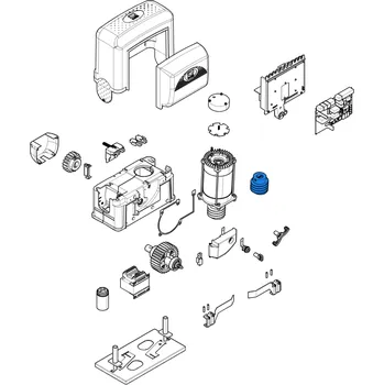 Pohon brány Came 119RIBK049 koncový šroub - BK-1200P