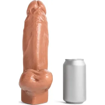 Dildo Mr. Hankey’s Toys Michael Vegas L, prémiové silikonové dildo s Vac-U-Lock 30,4 x 5,2–7,8 cm