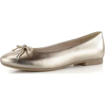 Dámské baleríny Tamaris baleríny s mašličkou Light Gold 1-22105-44 - 40 | P693875