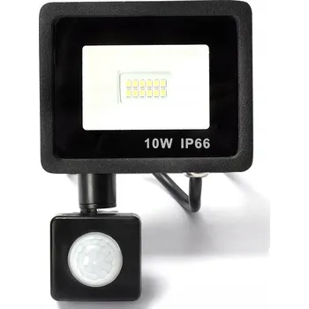 LED reflektor halogen 10W s pohybovým a soumrakovým senzorem