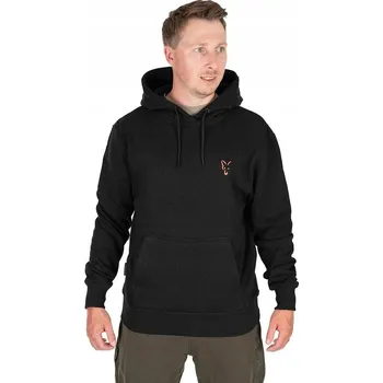 Pánská mikina Mikina FOX Collection Hoody Černo-oranžová Velikost L