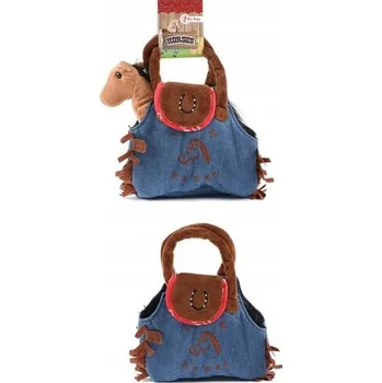 plyšák Plyšový Mazlíček Přítulníček v kabelce Toi-Toys, světlý