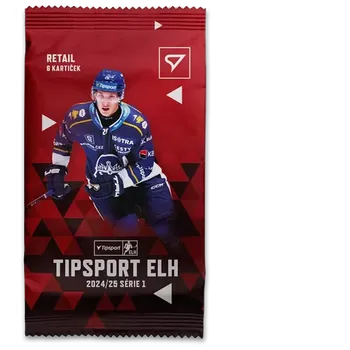 Sběratelská karetní hra Sportzoo Retail Booster Tipsport ELH 2024/25 1. série