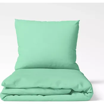 Povlečení Bavlněné povlečení - mintové 140x220+70x90
