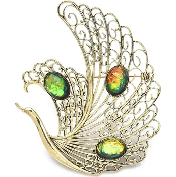 Brož B-TOP Vintage brož Labuť