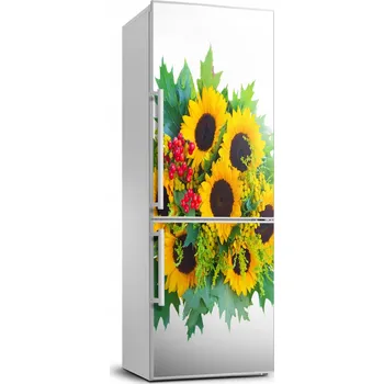 Fototapeta Samolepka tapeta na lednici Slunečnice 70x190 cm