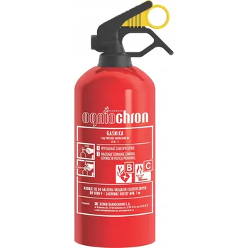 Hasicí přístroj AUTOMOBILOVÁ HASICÍ PŘÍSTROJ 1 KG, 5 LET OGNIOCHRON