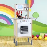 Deuba Dětská dřevěná kuchyňka - barevná