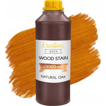 barva a nátěr na dřevo Creative Deco Lazura na dřevo Dub 1L