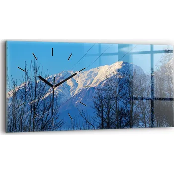 Hodiny Nástěnné hodiny Wallfluent, odstíny modré, 60 cm