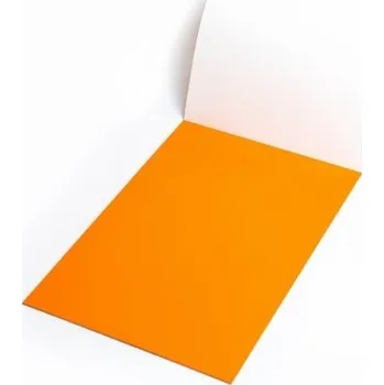 Notebook SYMBIO Symbioflipcharts 500 × 700mm oranžová 25ks Popisovatelná fólie, elektrostatická, 500 × 700mm, polypropylen, oranžová, 25ks SYFP500700OR25