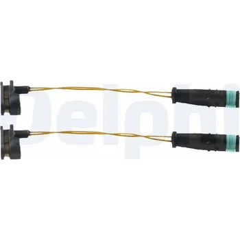 Brzdová destička Výstražný kontakt, opotřebení obložení DELPHI LZ0190