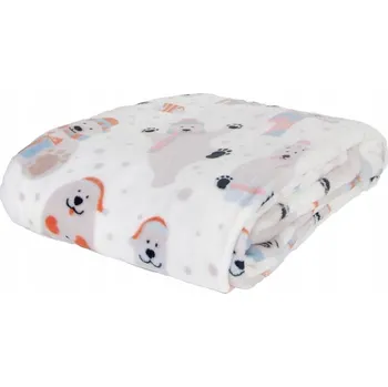 deka Deka Essex polyester 150 cm x 200 cm bílá