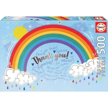 Puzzle EDUCA Puzzle Duha 500 dílků