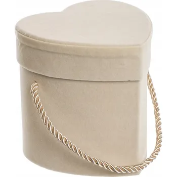 Úložný box Krabice s víkem dekorativní, v odstínech hnědé a béžové
