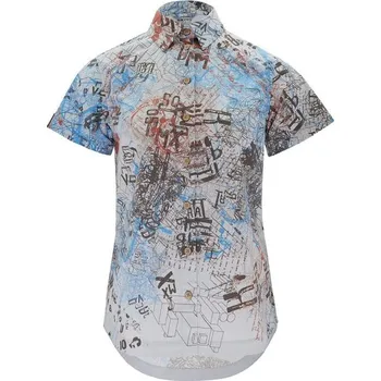 Dámská košile Silvini dámská košile WJ2257 montora, grey-charcoal Velikost: XL