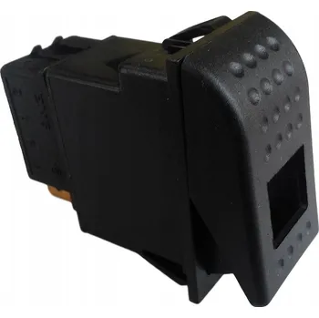 vypínač Dvoupinový kolébkový přepínač On-Off 12V 0-1, např. pro světla, ventilátory, typ 555