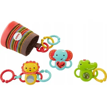 Hračka na kočárek Závěsná hračka Fisher Price Kamarádi na cesty