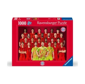 Puzzle Ravensburger Puzzle 12001221 - FC Bayern München Saison 2024/25 - 1000 Teile FC Bayern München Puzzle für Erwachsene und Kinder ab 14 Jahren (NL)