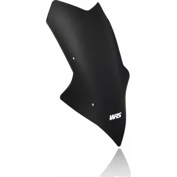 Motocyklové plexi / čelní plexi motocyklu WRS WINDSCREEN SPORT YA039NO pro YAMAHA TRACER 9 GT+ rok 2024 barva matná černá, výška plexi 40 cm