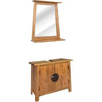 Koupelnový nábytek vidaXL Koupelnová sestava masivní borové dřevo [246040]