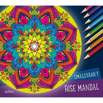 Antistresové omalovánky Omalovánky Říše mandal - Andrea Brázdová (2025, brožovaná)