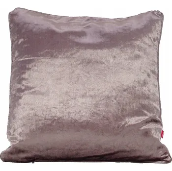 Povlak na dekorativní polštářek Dekorativní povlak na polštář ze sametu SOLAR 45x45 cm, taupe