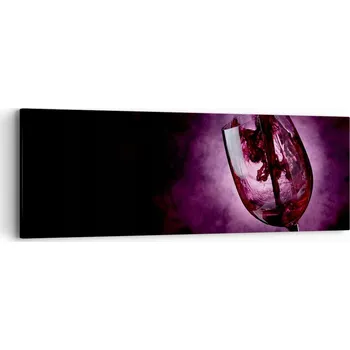 Obraz Obraz na plátně do obýváku, ložnice 90x30 sklenice foto obrazy na zeď